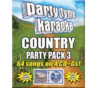 TYME Karaoke: Country Party Pack 3