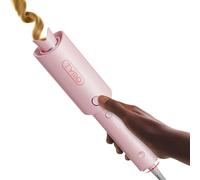 TYMO Boucleur a Cheveux Fer à Friser Automatique - CURLPRO Fer a Boucler Automatique Portable 25mm avec 3 Températures Réglables, Anti-brûlure, Boucleur Céramique Cheveux Court et Long, Rose
