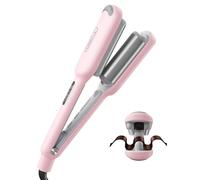 TYMO ROVY Boucleur a Cheveux, 25mm Fers à Onduler pour Grandes Boucles, Convient aux Débutants, Fer a Friser Boucler pour Cheveux Longs Courts, 4 Températures Réglables, Affichage LED, Anti-brûlure