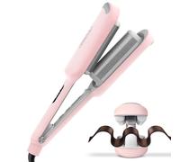 TYMO ROVY Boucleur a Cheveux, 32mm Fers à Onduler pour Grandes Boucles, Convient aux Débutants, Fer a Friser Boucler pour Cheveux Longs Courts, 4 Températures Réglables, Affichage LED, Anti-brûlure