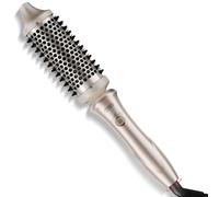 TYMO STYLUX Thermal Brush, Brosse Thermique pour Brushing de 43mm, One-Step Céramique Peigne à Friser Chauffante, 3 Températures, Brosse Bouclante Electrique Pour le Lissage et le Volume