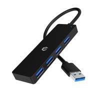 Tymyp Adaptateur multiport USB 3.0 4 ports pour Mac Pro/Air, iMac Pro, Mac Mini/Pro, DELL, HP, Surface Pro, Notebook PC, Tesla Model 3
