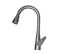 TYMYW Robinet Cuisine Douchette Extractible Pivotant À 360° Robinet Mitigeur Cuisine avec 3 Douchette Modes Gris