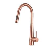 TYMYW Robinet de Cuisine avec Douchette Extractible Pivotant À 360° Robinet Mitigeur Cuisine 2 Modes de Pulvérisation,Or Rose