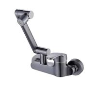TYMYW Robinet Mitigeur Mural de Cuisine Laiton Gris