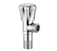 TYMYW Vanne D'Angle 1/2 Pouce Mural Robinet D'Arret de Régulation Chaud et Froid pour Salle de Bains/Cuisine