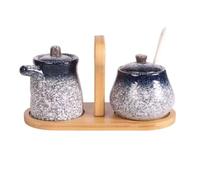 TYMYYS Ensemble Crème Et Sucre Pour Café Bar, Ensembles Crémier Et Sucre, Ensemble Sucrier Et Crémier, Ensemble De Service à Café Dégradé-c-Pot à lait et pot à sucre
