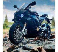 TYNBV Modèle de Collection 1:12 pour Ducati V4S Panigale Moulage sous Pression Modèle De Moto Collection Hobby Jouet Cadeau Tout-Terrain(Nero)