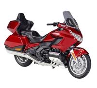 TYNBV Modèle de Collection 1:12 pour H-Onda Goldwing Alloy Motorcycle Diecast Model Toy Car Heavy Machinery Metal Simulation Collection Toys(Rosso)