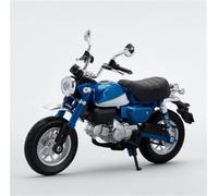 TYNBV Modèle de Collection 1:12 pour H-Onda pour Monkey Moto Modèle Moulé sous Pression en Alliage Voiture Jouets Roue Avant Direction Fonction D'absorption des Chocs Véhicule Cadeau(Turquesa)
