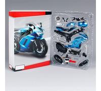 TYNBV Modèle de Collection 1/12 pour Kawasaki ZX6R Version D'assemblage De Moto Modèle en Alliage Jouet Métal Moulé sous Pression Collection Cadeaux pour