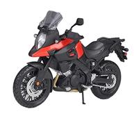 TYNBV Modèle de Collection 1:12 pour Suzuki V-Storm Alloy Racing Motorcycle Model Diecast Metal Childrens Gifts(Red with Foam Box)