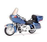 TYNBV Modèle de Collection 1:18 1980 pour Harley FLT Tour Glide Die Cast Véhicules Collection Loisirs Moto Modèle Jouets