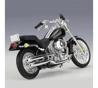 TYNBV Modèle de Collection 1:18 pour Harley FXSTD Softail Deuce 2000 Modèle De Moto Simulation Alliage Métal Jouet Collection Cadeau