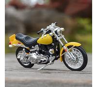 TYNBV Modèle de Collection 1:18 pour Harley pour Davidson 1977 FXS Véhicules Moulés sous Pression À Collectionner Loisirs Moto Modèle Jouets