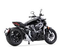 TYNBV Modèle de Collection Cadeau d'anniversaire 1/12 pour Ducati X Diavel S, Modèle Moulé sous Pression, Cadeaux De Collection Décorations Bureau, Jouets pour Modèles Réduits Moto
