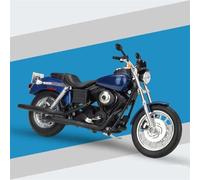 TYNBV Modèle de Collection Collection De Modèles Moto en Métal, Simulation Diecasts, Cadeaux pour 1:12 pour Harley pour Dyna Super Glide Sports 2004(with Box)