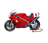 TYNBV Modèle de Collection Jouet Moto Collection Voiture Cadeau Simulation Modèle en Alliage Assemblage Version 1/12 pour Ducati 888 pour Superbike Racer '92