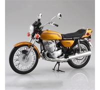 TYNBV Modèle de Collection Modèle De Moto en Alliage, Décoration Collection 1:12 pour Kawasaki 750SS Mach IV(Yellow)