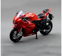 TYNBV Modèle de Collection Modèle De Moto Miniature Moulé sous Pression À L'échelle 1/18, Jouet Cadeau pour Suzuki GSX-R1000 GSXR1000 GSX R1000(Rosso)
