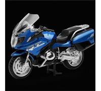 TYNBV Modèle de Collection Modèle De Moto Moulé sous Pression Statique en Alliage À L'échelle 1/12 pour BMW R1250RT(Turquesa)