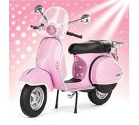 TYNBV Modèle de Collection Modèle De Moto pour Vespa PX125 en Alliage Moulé sous Pression, Échelle 1:12, Jouet Collection, Voiture Miniature, Décoration D'intérieur(Pink)