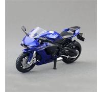 TYNBV Modèle de Collection Modèle De Moto pour Y-AMAHA YZF-R1 en Alliage 1/18, Jouet, Décoration Gâteau, Cadeau(Turquesa)