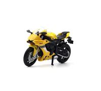 TYNBV Modèle de Collection Modèle De Moto pour Y-AMAHA YZF-R1 en Alliage 1/18, Jouet, Décoration Gâteau, Cadeau(Yellow)