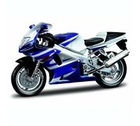 TYNBV Modèle de Collection Modèle Réduit De Moto Miniature en Alliage Moulé sous Pression À L'échelle 1:18, Jouet Cadeau pour Suzuki GSX-R750 GSXR750 GSX R750