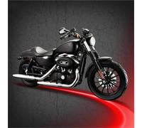 TYNBV Modèle de Collection Modèle Réduit De Moto pour Harley Sportster Lron 883 2014 en Alliage Moulé sous Pression, Échelle 1:12, Jouet, Cadeau d'anniversaire, Collection Voitures