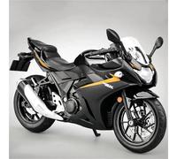 TYNBV Modèle de Collection Modèle Réduit De Moto pour Suzuki GSX250R en Alliage À L'échelle 1/12, Jouet, Décoration Sonore Et Lumineuse(Nero)