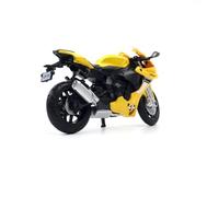 TYNBV Modèle de Collection Moto Miniature en Métal Moulé sous Pression 1/18, Cadeau De Collection pour Y-AMAHA YZF-R1 YZFR1(Yellow)