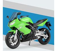 TYNBV Modèle de Collection pour Kawasaki Ninja 650R Alloy Moto Modèle Cadeau d'anniversaire Jouets Collection Voiture 1/10(with Foam Box)