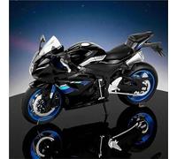 TYNBV Modèle de Collection pour Suzuki GSX Alliage 1/12 Modèle De Moto Disponible Poussable Cadeaux Ornements Objets Collection(Nero)