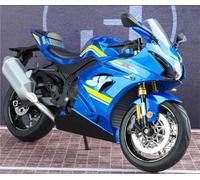 TYNBV Modèle de Collection Simulation De Moto 1:9, Cadeau Collection, Présentoir pour Suzuki GSX-1000R GSX1000R GSX 1000R 1000 R(Turquesa)