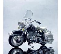 TYNBV Modèle de Collection Simulation De Moto Moulé sous Pression, Collection Modèles pour, Cadeau 1:18 pour Harley pour Davidson FLH pour Electra Glide 1968