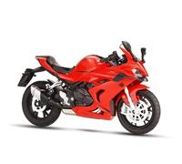 TYNBV Modèle de Collection Simulation en Alliage 1:12 pour CFMOTO 600RS 600 RS Racing Moto Modèle Moulé sous Pression Jouet Collection Miniature Voiture Décoration Maison(Rosso)