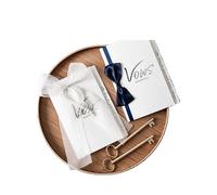 TYNXK Cartes de vœux de mariage manuscrites élégantes for les mariés - Système forestier - Célébration simple(Color-02)