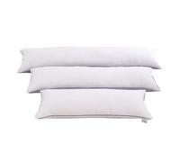 TYNXK Coussin Allongé Oreiller de Chambre à Coucher, literie, Coussin Corps rectangulaire Long, Blanc, for Le Sommeil l'après-midi, 120/150/180 cm(48x100cm)