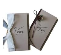 TYNXK Livre de vœux de mariage romantique et frais, petit, déclaration, cadeaux de mariage for les mariés, décoration d'amour(Color-01)