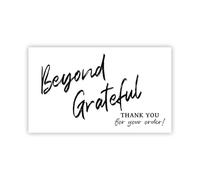 TYNXK Lot de 10 à 30 cartes de remerciement avec motif floral for petites entreprises, carte d'appréciation exquise, décoration cadeau 9 x 5,4 cm(Color-17,10PCS)