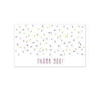 TYNXK Lot de 10 à 30 cartes de remerciement avec motif floral for petites entreprises, carte d'appréciation exquise, décoration cadeau 9 x 5,4 cm(Color-18,30PCS)