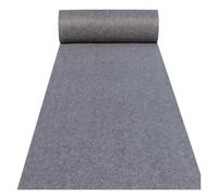 TYNXK Tapis de Mariage Rose, Blanc et Rouge for allée cérémonie, Tapis fête, intérieur ou extérieur, for scène, événement(Dark Gray,1.5X10)