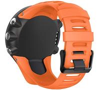 Tyogeephy Accessoire de bracelet de rechange en silicone avec vis compatible pour Suunto Ambit 1/2/2S/2R/3 Sport/3 Run/3 Peak Smartwatch