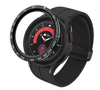 Tyogeephy Anneau Lunette Bezel Styling Compatible avec Galaxy Watch 5/4 44mm, Étui Coque de Boîtier en Acier Inoxydable, Bezel Ring Dial Protectif, Accessoire Galaxy Watch 5/4 44mm