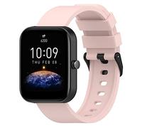 Tyogeephy Bracelet Compatible avec Amazfit Bip 3/GTS 3/Pop Pro/BIP U/Bip 1S, Silicone Bracelet Sport Remplacement Compatible avec Amazfit Bip 3 Bracelet