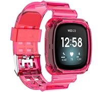 Tyogeephy Bracelet Compatible avec Fitbit Versa 3/Fitbit Sense bande, Mou Remplacement Bracelet pour Fitbit Sense/Versa 3 Bands, Flexible Étanche Sport Bracelet pour Femmes Hommes