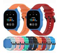 Tyogeephy Bracelet compatible avec Garmin Bounce 2/Gizmo Watch 3/Cosmo JrTrack Kids 5, bracelet de rechange réglable en silicone souple