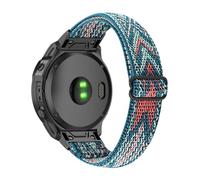 Tyogeephy Bracelet Compatible avec Garmin Fenix 7S/7S pro/instinct 2S/Fenix 6S/Fenix 6S Pro/Fenix 5S Plus pour Femmes Hommes, Remplacement Élastique Souple et Réglable, Sport Bracelet Tissé en Nylon