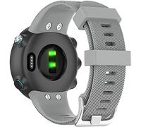 Tyogeephy Bracelet Compatible avec Garmin Forerunner 45 / 45S / Swim 2, Sport Silicone Remplacement pour Garmin Forerunner 45 / 45S / Swim 2